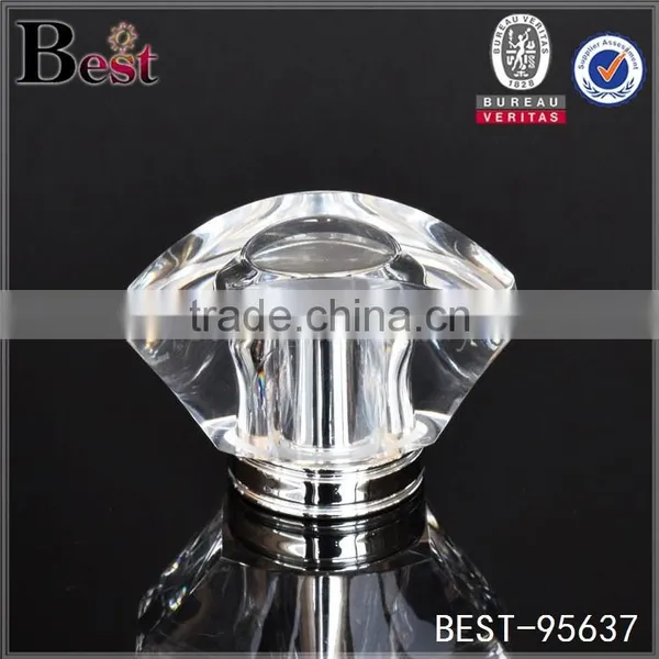 Surlyn Clear Plastic Bottle Cap, Luxury Crystal Plastic Bottle Cap for Perfume Bottle photo-4