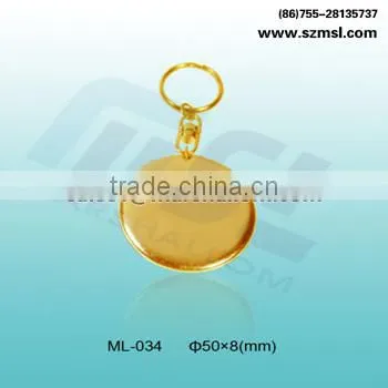 Metal Tin Badge With Key Chain photo-2