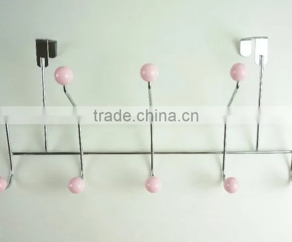 43018 Muticolored Bead Home Storage Decoration Coat&Hat Rack With 10 Door Hooks photo-5