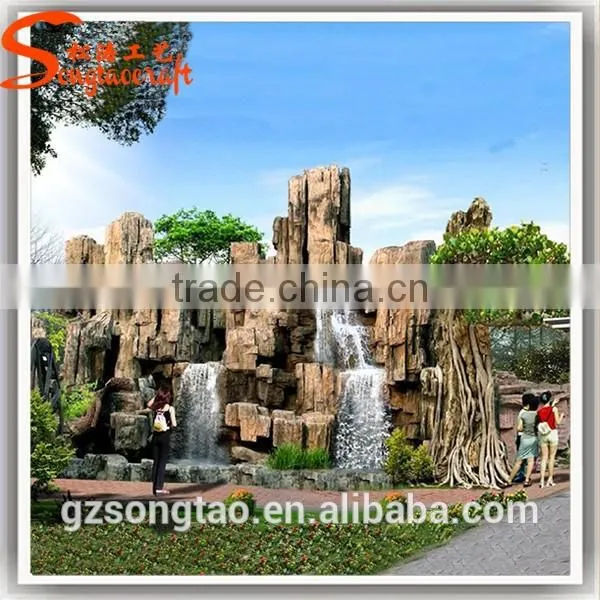 Factory Garden Warterfall Price Fiberglass Outdoor Resin Fountains Interior Water Fountains photo-4