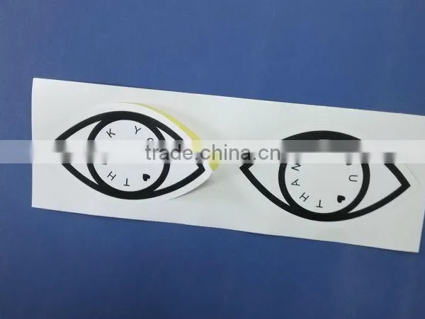 UV coated Waterproof Outdoor Vinyl sticker die cut
