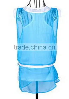 Promotional Top Quality Daily Wear Smart Casual Sleeveless Latest Design Girls Top With Belt photo-2