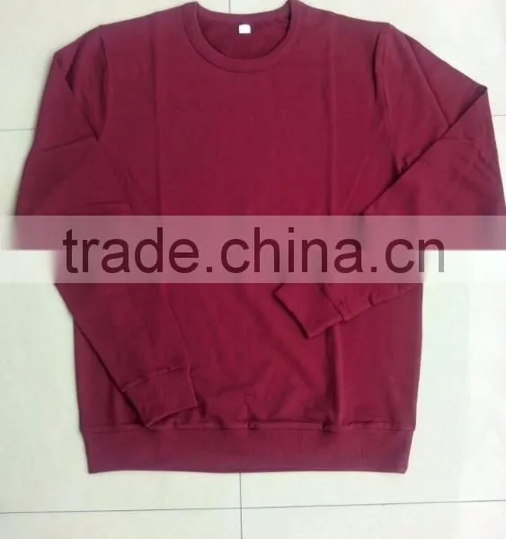 2017 Wholesale Bangladesh Latest Design Sweatshirt for Mens Wear, 100% Cotton French Terry Custom Design Crew-neck photo-4