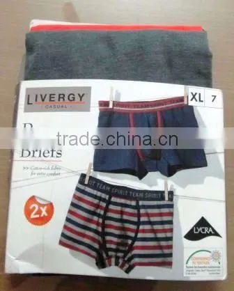 Mens Knitted Boxer Briefs (Garment Stock Lots / Apparel Stock / Stocklots / Garment Apparel From Bangladesh)