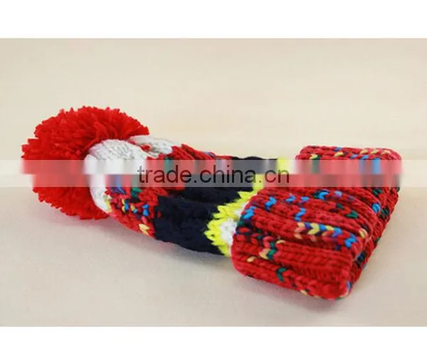 Colorful OEM and ODM Men Cable Cuff Beanie Hat Women Pom photo-3