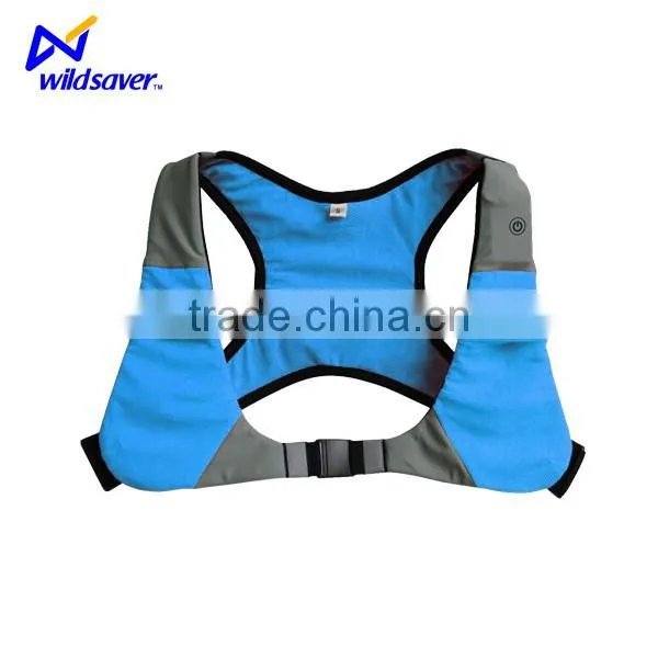 LED X Running Man Vest Design for Night Joggers photo-2