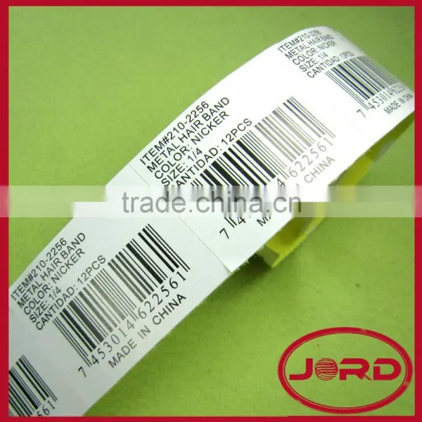 booklet label