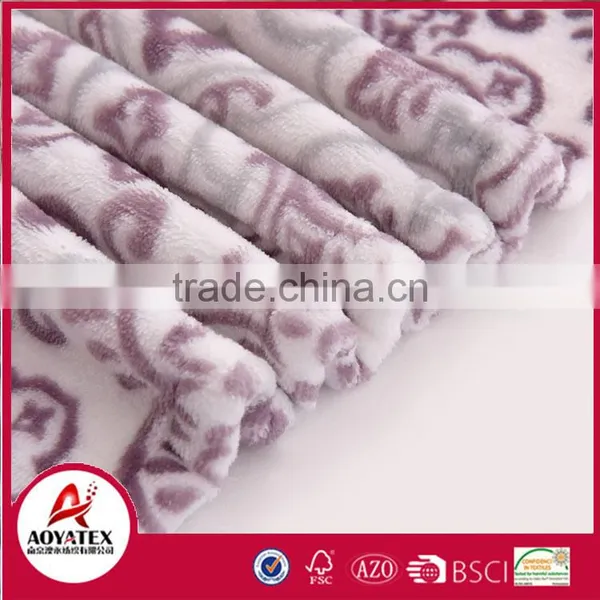 Adult Wholesale 100% Polyester Super Soft Printed Flannel Blanket photo-5