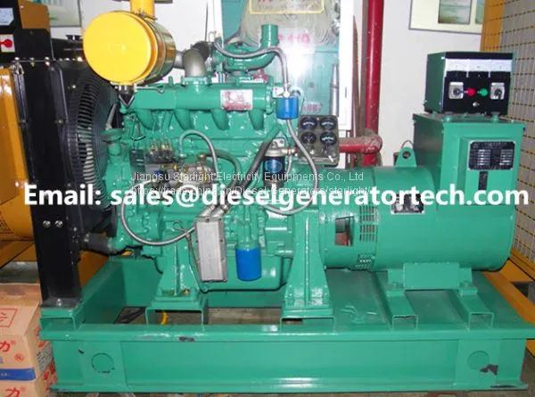 Low Power Diesel Power Generator Ricardo Open Type Generator Set 75KW for Sales photo-2