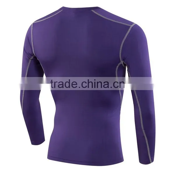Sports Wear Men Fitness Athletic Private Logo Compression Dry Fit Gym Wear Sports Gym Top photo-6