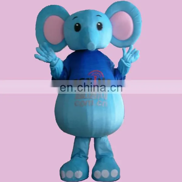 HI CE Lovely Blue Elephant Adult Costume for Sale