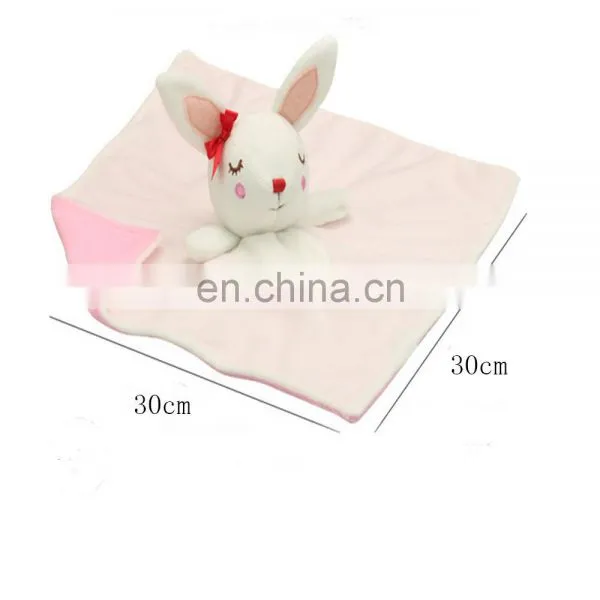 hot sell fashion infant doll plush stuffed animal slobber appease towel