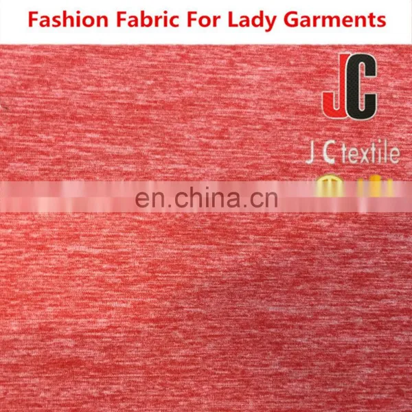 JC-K671141 China Supply Polyester Loose Gauze Jacquard Hacci Knit Fabric for Spring Wear photo-3