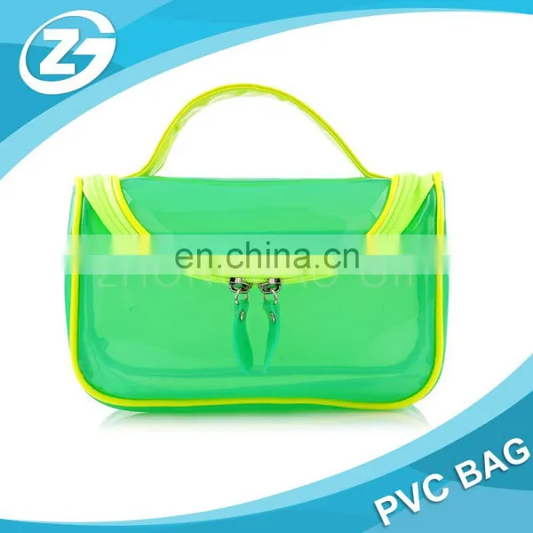 Hot Sale Cheap Customized Transparent PVC Big Cosmetic Bag photo-4