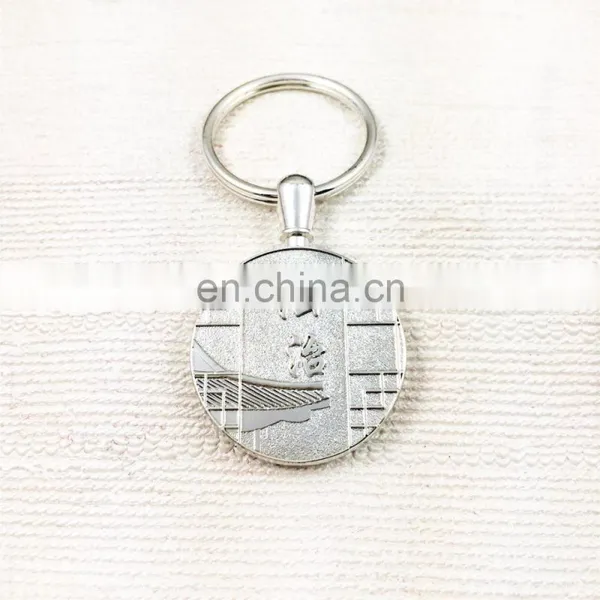 Custom Keychain Metal Nickel Finish for Christmas Gift photo-3