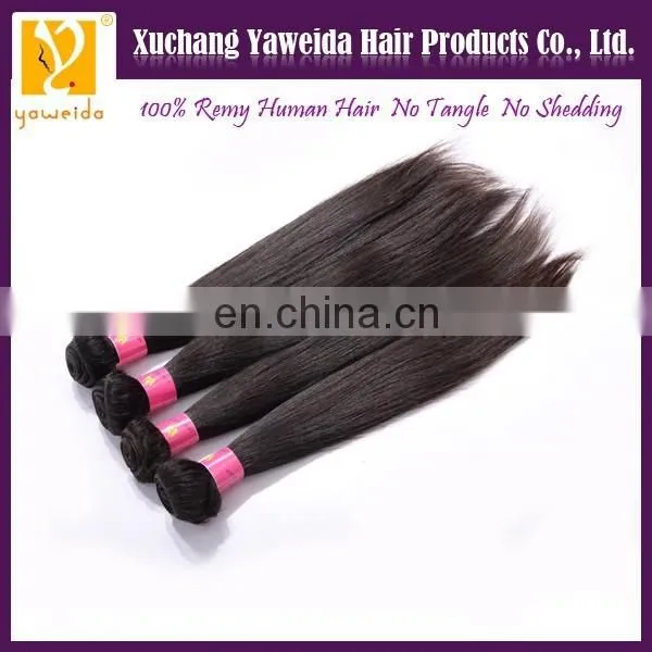 Xuchang Best Quality Hair Chinese Silky Straight Natural Color Hair Weaving photo-4