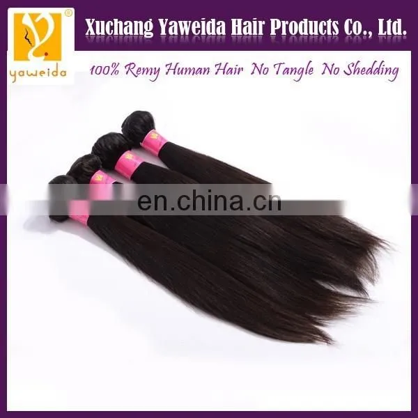Xuchang Best Quality Hair Chinese Silky Straight Natural Color Hair Weaving photo-3