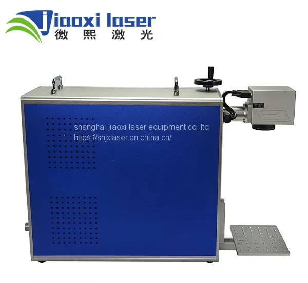 Protable 20w Fiber Laser Marking Machine for Rings, Metal, Stainless Steel With Rotary photo-3
