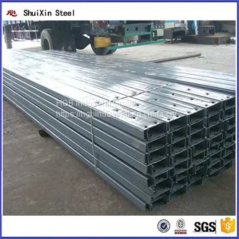 Hot Selling Q195 Material Standard Sizes Structural Steel C Channel photo-5