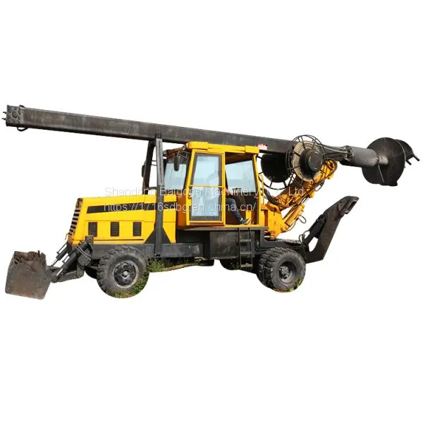 Good Performance and Lower Price Wheel Rotary Drilling Rigs photo-2