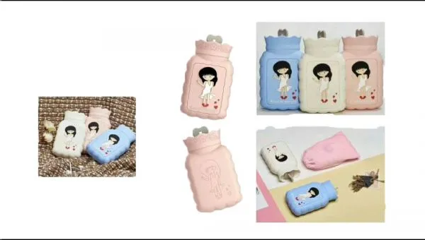 Rubber Hot Water Bottle Fashion Han Edition Cartoon photo-4