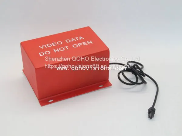 Fireproof Waterproof Car Black Box Recorder With HDD Mobile DVR