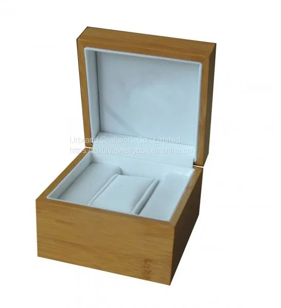 Natural Bamboo/wooden Gift Packaging Box Wholesale With Custom Logo Urbrand photo-5
