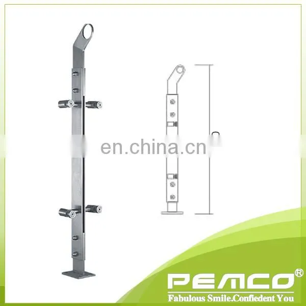 China Exporter Variety Stainless Steel Stair Glass Railing Tangga Stainless Steel Harga photo-3
