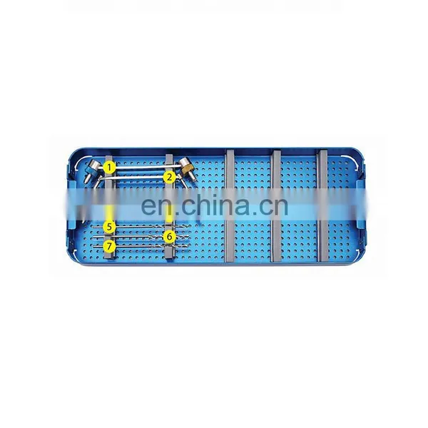 Competitive Price Bone Surgery Small Fragment Instrument Set Orthopedic Surgical Instruments Set Trauma Plate Instrument Set photo-3