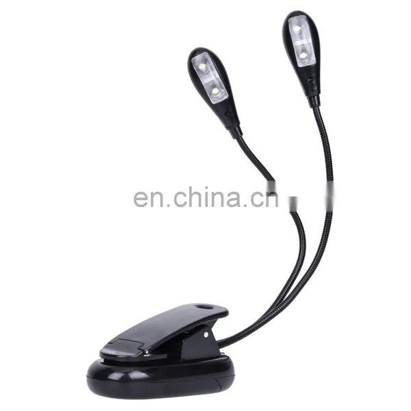Led Small Desk Lamp Clip Eye Protection Study Desk Bedroom Bedside Student Dormitory Clip Lamp Book Reading Light With Clip photo-2