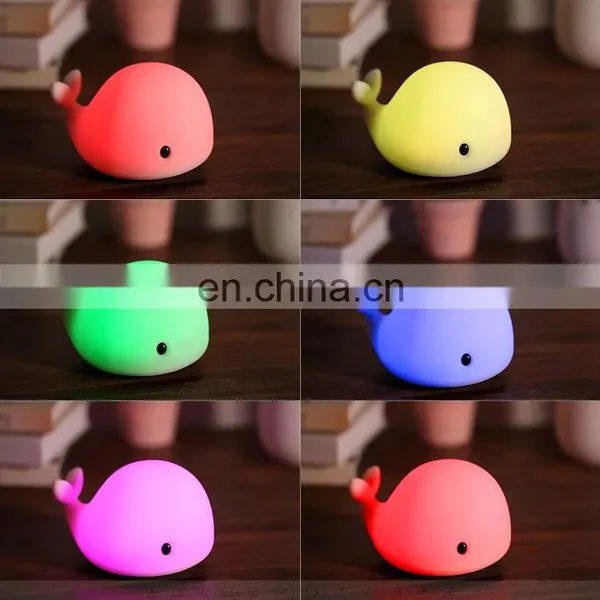 Animal LED Night Light USB Charger Table Lamp Kids Night Light photo-2