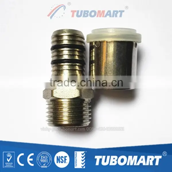 Hight Quality U Type Copper Press Fittings for Underfloor Heating Pipes photo-5