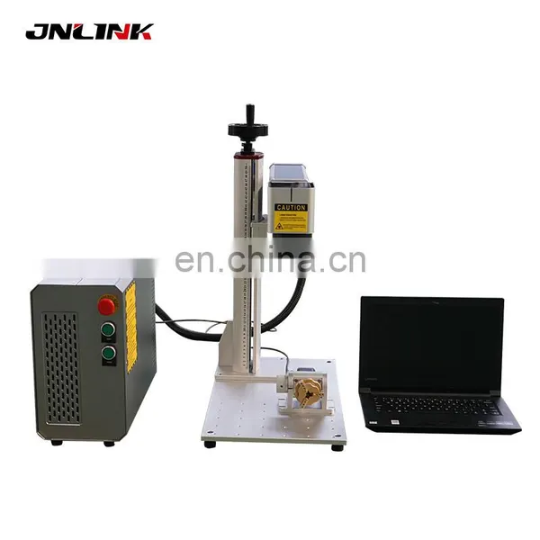 20w 30w 50w 70w 100w Split Style Portable Cnc Fiber Laser Marking Machine for Metal photo-2
