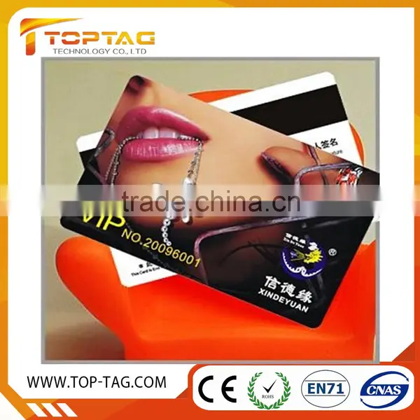Special Offer CMYK Laser Plastic Card photo-3