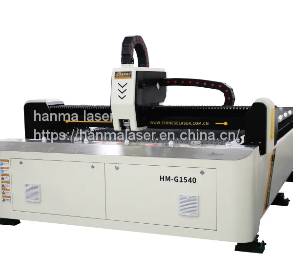Economical Hanma Laser 1300*2500mm Fiber Stainless Steel/galvanized Steel/brass/silver Laser Cutting Machine photo-3