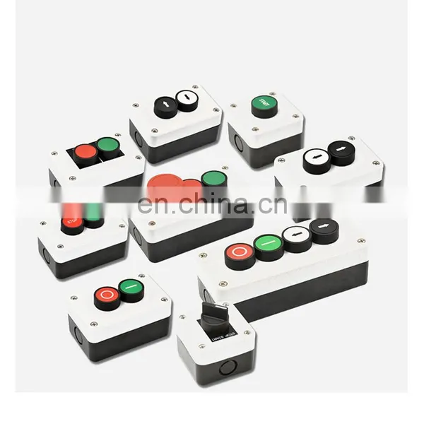 Waterproof Button Switch Emergency Stop Industrial Handhold Control Box, Push Button Switch Control Station Box photo-3