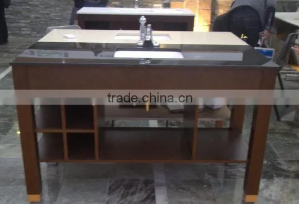 China Price Solid Wood Vanity Cabinet Best Selling Products in America photo-3