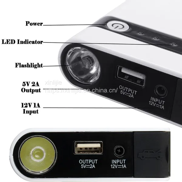 Car Jump Starter Car Battery 12V Emergency Start Power Supply Convenient Multi-function photo-4
