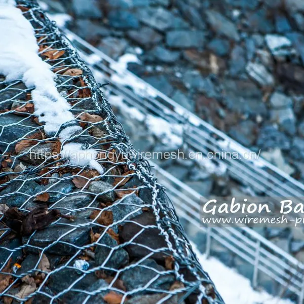 Gabions Gabion Box Gabion Basket Gaviones Gavione Retainingwall Seawall photo-2
