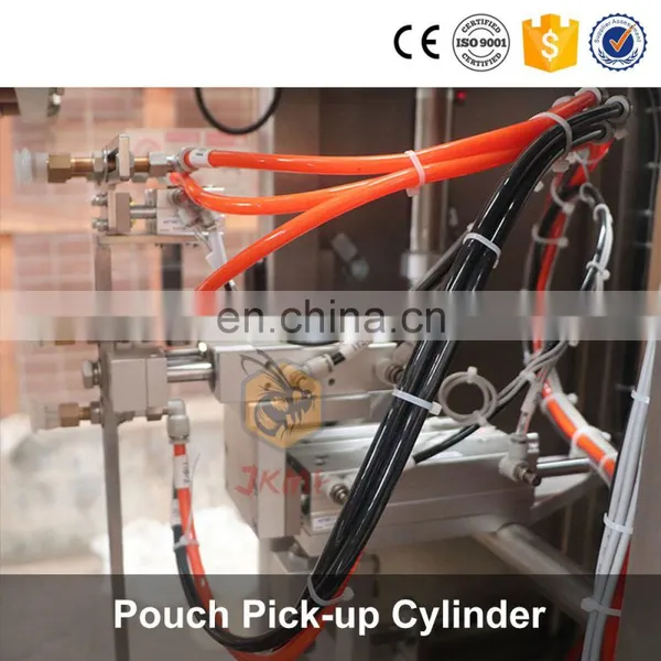 Good Quality Automatic Beef Jerky Flat Pouch Packaging Machine Beef Jerky Nitrogen Gas Flush Beef Jerky Packing Machine photo-5