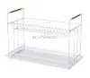 Multifunction 2 Tier Dish Rack Kitchen Organizer Sink Drying Rack photo-3