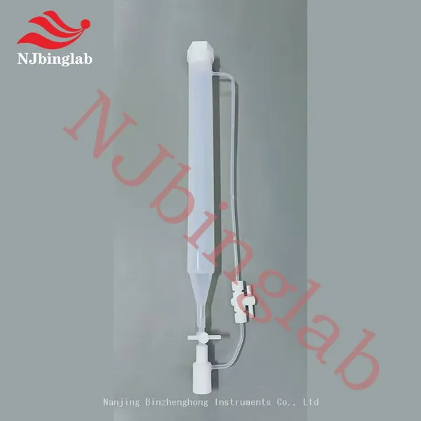 PFA Dropping Funnel Resistant to HF and HCl, Constant Pressure Type, Capacity Can be Customized photo-2