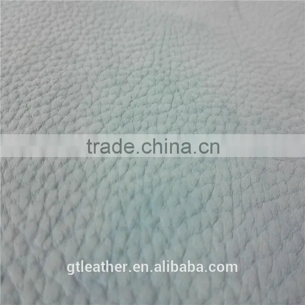 Barton Print Pu Coating Cow Split Leather for Sofa photo-6