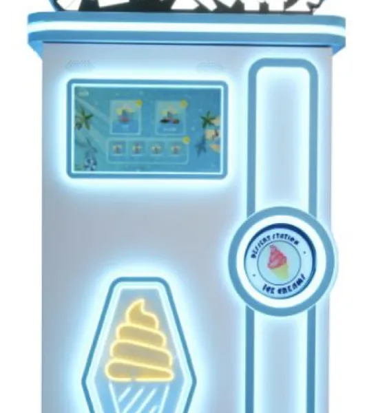 Ice Cream Vending Machine With Single or Multiple Flavour and Support Coins, Scan Pay and Credit Pay photo-2