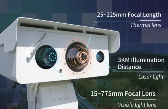 Multi-Spectrum PTZ Security Camera With 5MP Sensor & 120dB WDR for High Contrast photo-5