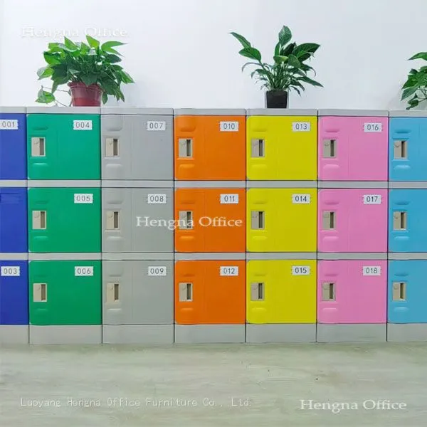 Impact-resistant ABS Plastic Locker | With Soft Corner Guard & Laser-printed Number Plate | for Kindergarten