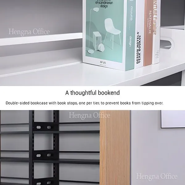 Library Bookstack LCB795-Customizable Single/Double Sided| Boltless SPCC Steel Shelving for Law Libraries-Custom Size& Color photo-2