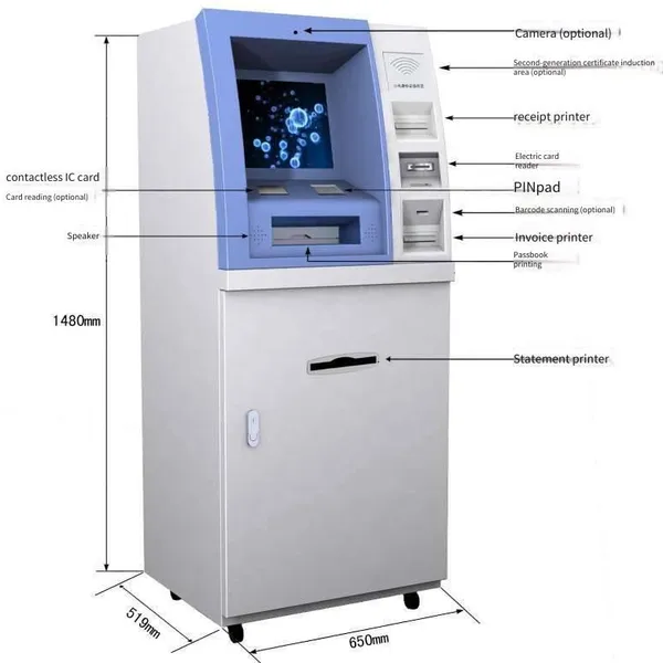 Self-service Terminal for Ordering Food, Queuing, Calling Numbers, Signing In, Medical and Government Affairs Inquiry, Ticket Selling All-in-one Machine, Touch All-in-one Machine, Android Computer, Mes Workstation Machine, Hotel Self-check-in All-in-one m photo-3