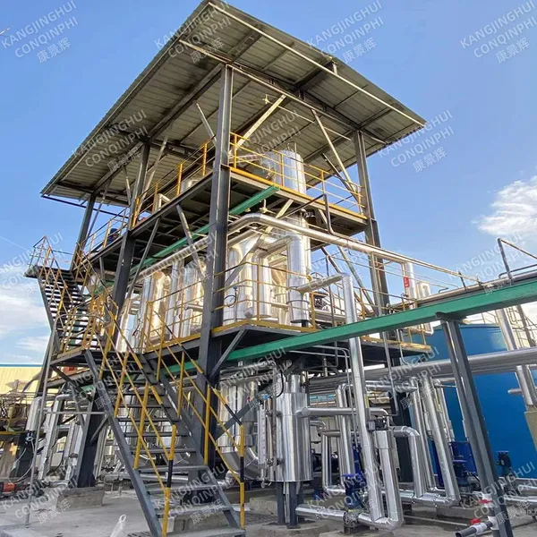 Energy-Saving Tubular Skid-Mounted MVR Evaporator 200kg/h Capacity 220V 304 Stainless Steel photo-5