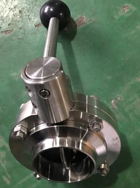 stainless steel butterfly valves for dairy machinery